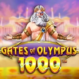 Gates of Olympus 1000 slot logo by Pragmatic Play at Slotsi Casino